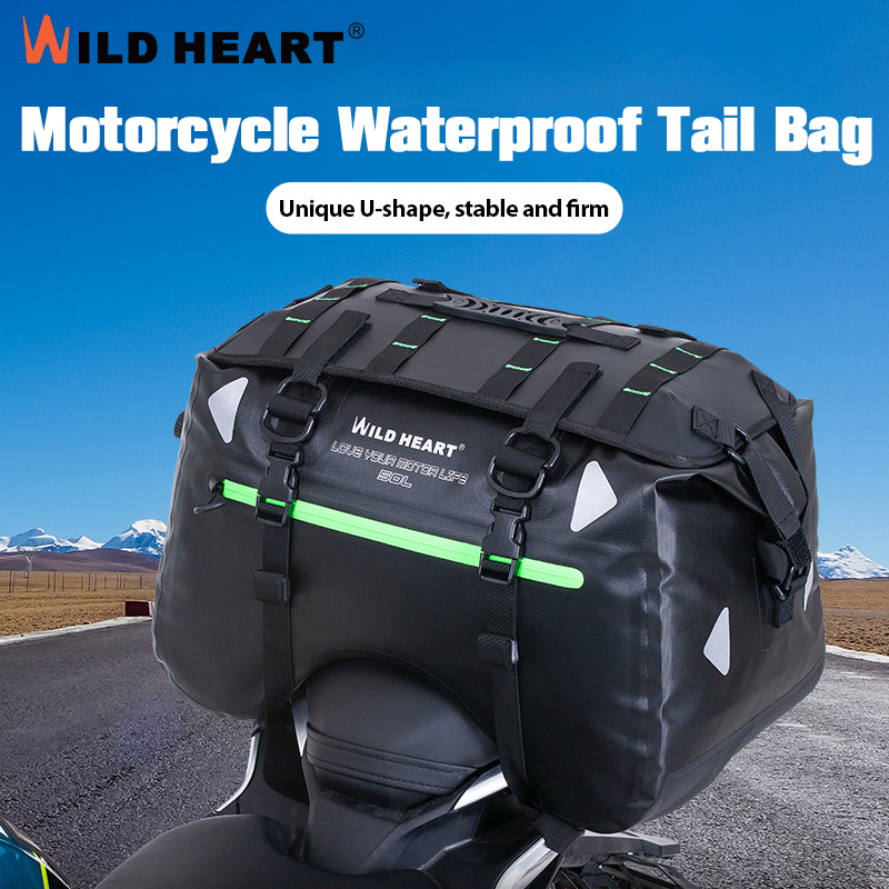 Motorcycle Gear Warehouse - Водонепроницаемая мотоциклетная сумка на заднее сиденье