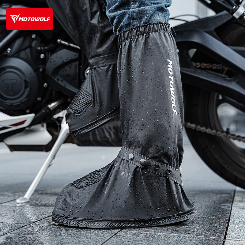Motorcycle Gear Youtube - Мотоциклетные бахилы с высоким голенищем, защитой