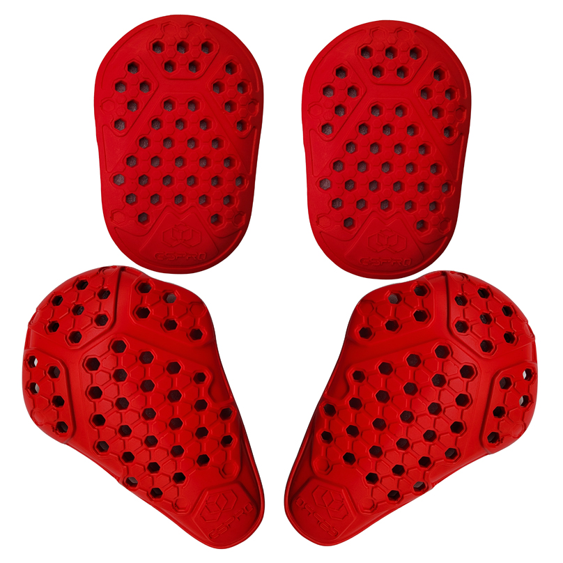 Motorcycle Gear Protection Levels - CE1 уровень 1, красная мотоциклетная защита