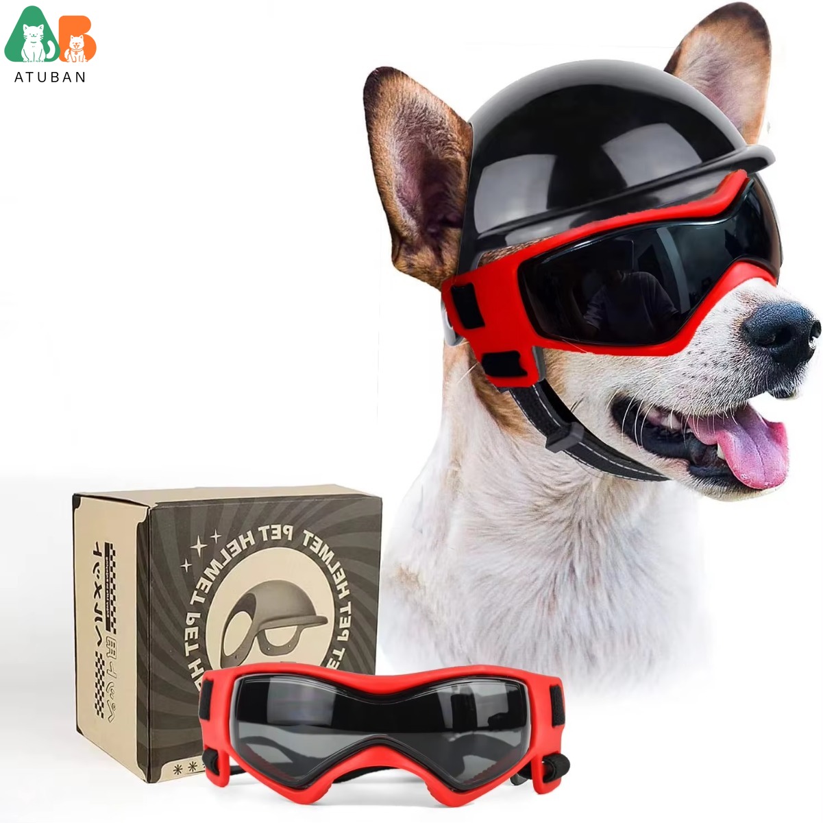 Солнцезащитные очки для собак, – обзор и цена Motorcycle Gear Dogs