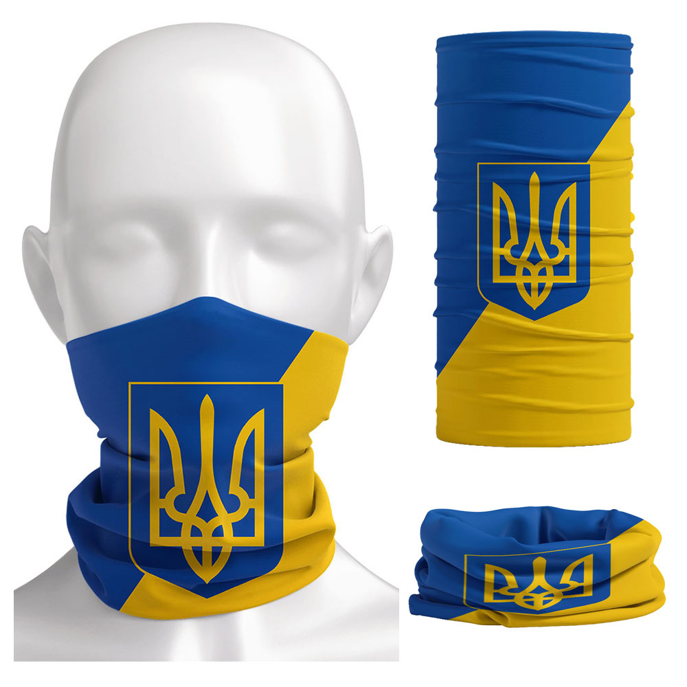 Бандана с украинским принтом ф – обзор и цена Motorcycle Gear Pattern