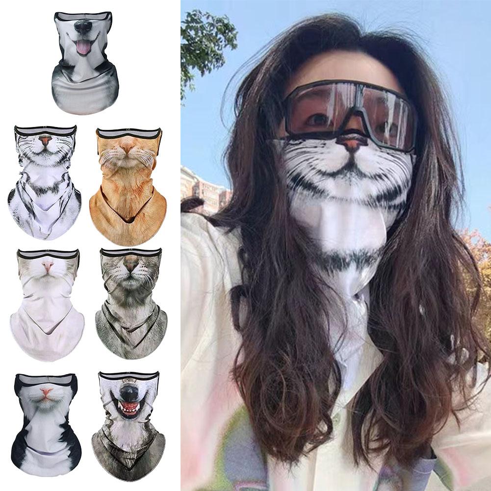 3D милая Балаклава с животными – обзор и цена Motorcycle Gear Dogs