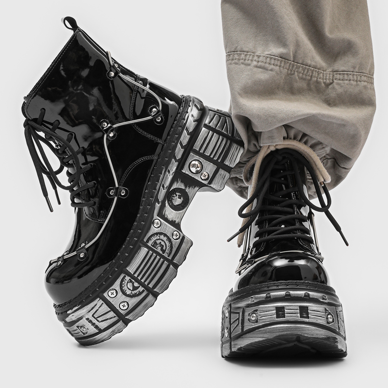 Новые мужские ботинки в стиле  – обзор и цена Motorcycle Gear Pattern