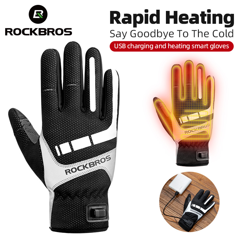 ROCKBROS зимние перчатки с под – обзор и цена Motorcycle Gear Gloves
