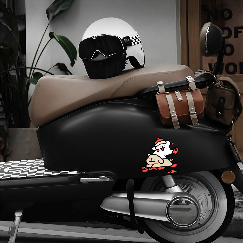 Наклейка на автомобиль с мульт – обзор и цена Motorcycle Gear Dogs
